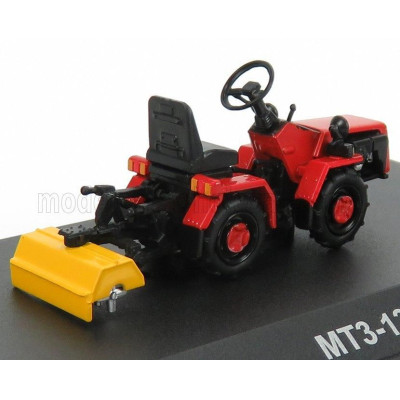 EDICOLA TRACTOR MT3-132 BELARUS 1992 - DAMAGE BLISTER BOX - RED BLACK 1/43
