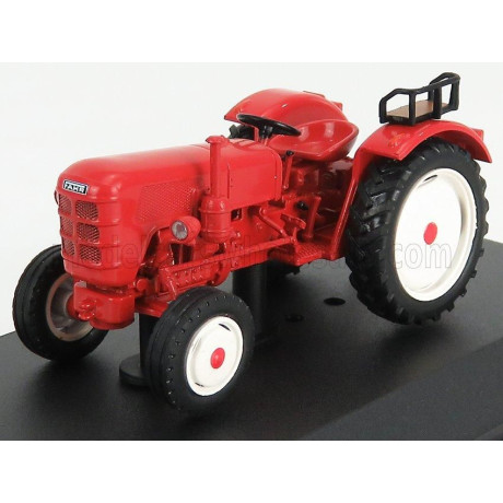 EDICOLA FAHR D177 TRACTOR 1958 - DAMAGE BLISTER BOX - RED 1/43