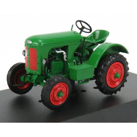 EDICOLA ZETTELMEYER Z1 TRACTOR GERMANY 1951 - DAMAGE BLISTER BOX - GREEN RED 1/43