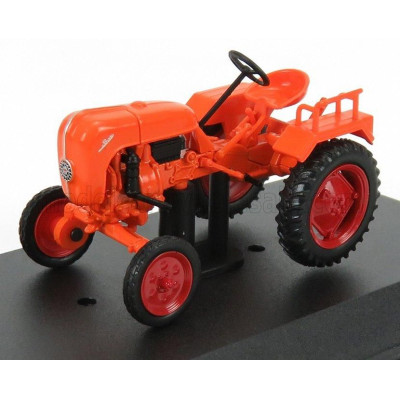 EDICOLA ALLGAIER A111 TRACTOR GERMANY 1941 - DAMAGE BLISTER BOX - ORANGE RED 1/43