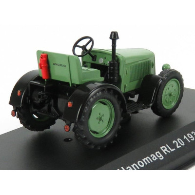 EDICOLA HANOMAG RL20 TRACTOR GERMANY 1937 - DAMAGE BLISTER BOX - GREEN 1/43