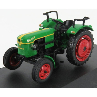 EDICOLA DEUTZ D25 TRACTOR 1959 - DAMAGE BLISTER BOX - GREEN YELLOW 1/43