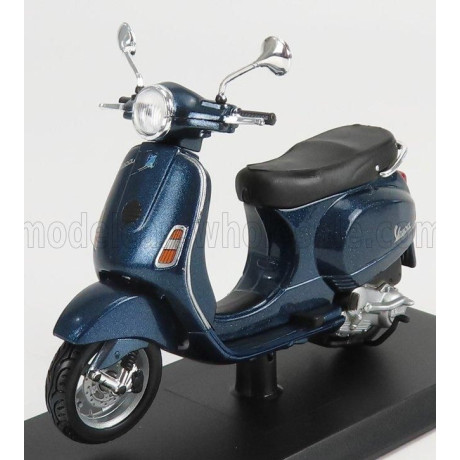 EDICOLA PIAGGIO VESPA 125 LX 2005 - BLUE MET 1/18