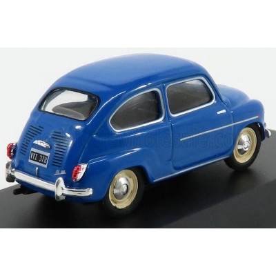 EDICOLA FIAT 600D 1962 - BLUE 1/43