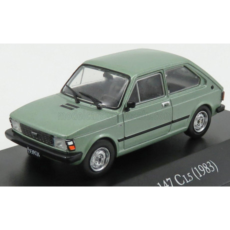 EDICOLA FIAT 147 CL5 (127) 1983 - SILVER 1/43