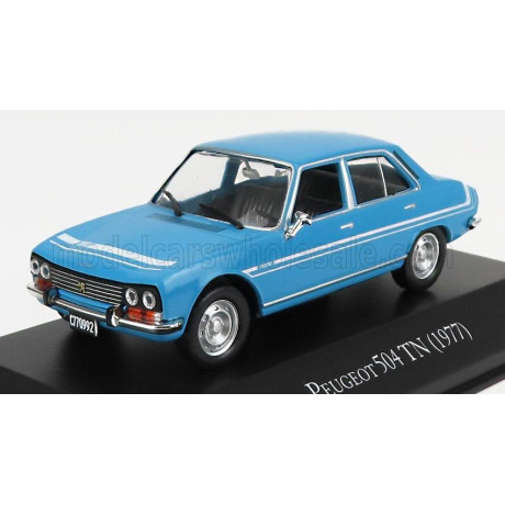 EDICOLA PEUGEOT 504 TN 1977 - LIGHT BLUE 1/43