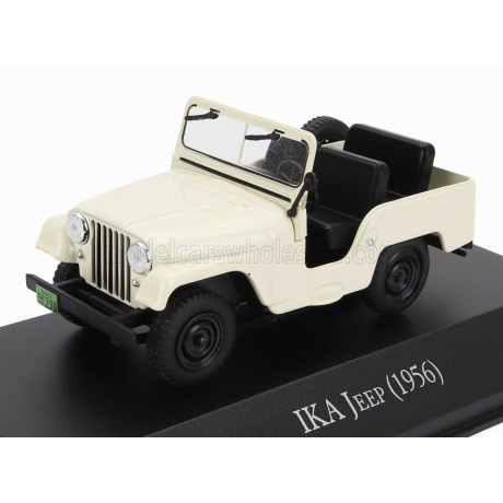 EDICOLA IKA JEEP 1956 - WHITE 1/43