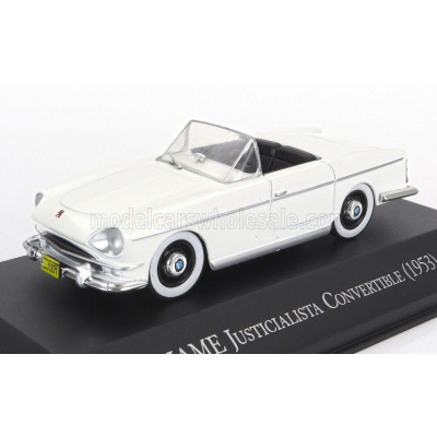 EDICOLA IAME JIUSTICIALISTA CABRIOLET OPEN 1953 - WHITE 1/43