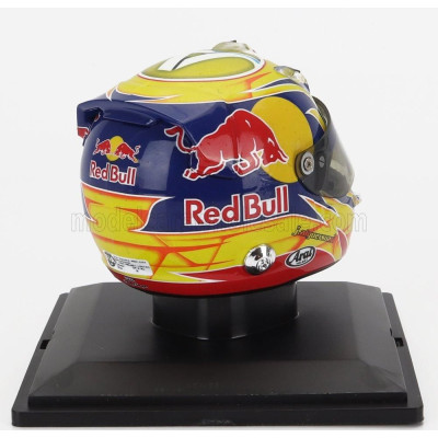 EDICOLA HELMET F1  CASCO - TORO ROSSO	STR6 N 19 SEASON 2011 JAIME ALGUERSUARI - YELLOW BLACK 1/5
