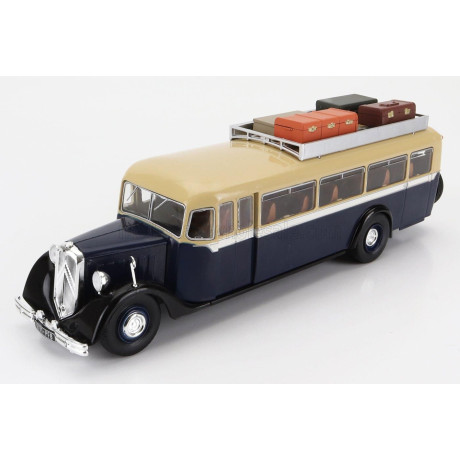 EDICOLA CITROEN TYPE A45 AUTOBUS 1934 - BLUE CREAM 1/43