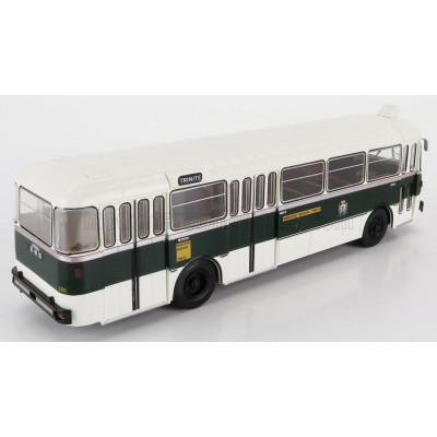 EDICOLA BERLIET PLR10 AUTOBUS MADELEINE-MASSENA-TRINITE 1955 - WHITE GREEN 1/43