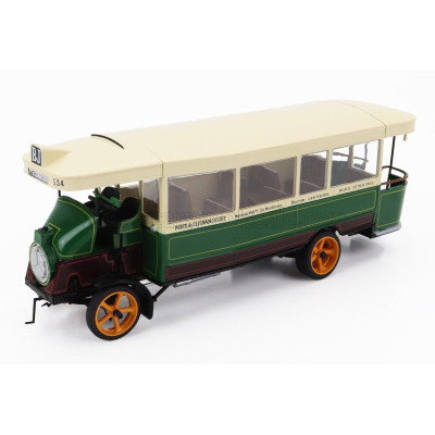 EDICOLA SCHNEIDER H AUTOBUS FRANCE 1916 - GREEN CREAM 1/43