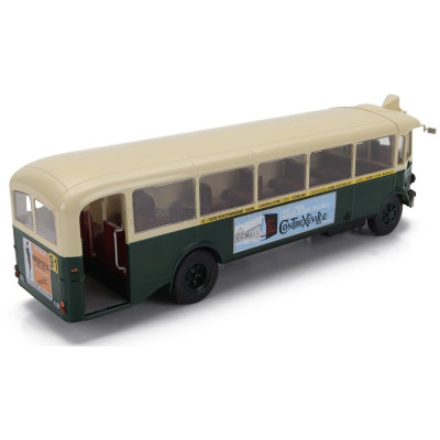 EDICOLA RENAULT TN4-H C2 AUTOBUS BANLIEUE FRANCE 1946 - GREEN CREAM 1/43
