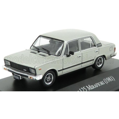 EDICOLA FIAT 125 MIRAFIORI 1981 - SILVER 1/43