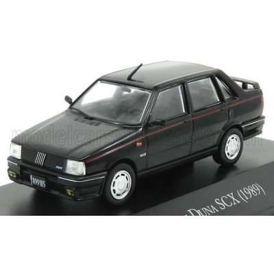 EDICOLA FIAT DUNA SCX 1989 - BLACK 1/43