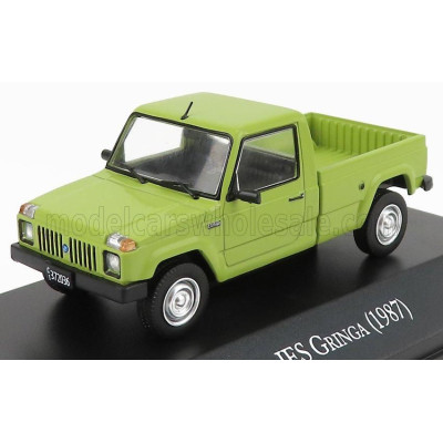 EDICOLA IES GRINGA PICK-UP OPEN 1987 - LIGHT GREEN 1/43