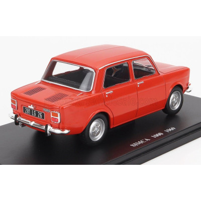 EDICOLA SIMCA 1000 1971 - RED 1/24