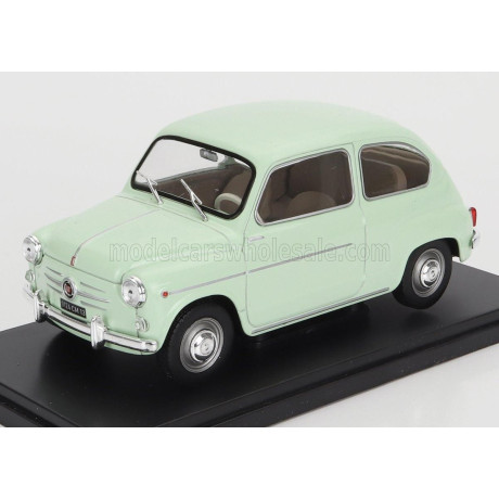 EDICOLA SEAT 600 1965 - VERY LIGHT GREEN 1/24