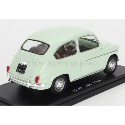 EDICOLA SEAT 600 1965 - VERY LIGHT GREEN 1/24