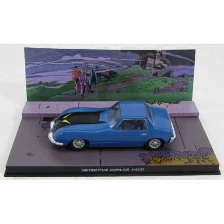 EDICOLA BATMAN BATMOBILE - DETECTIVE COMICS 400 1970 - BLUE BLACK 1/43