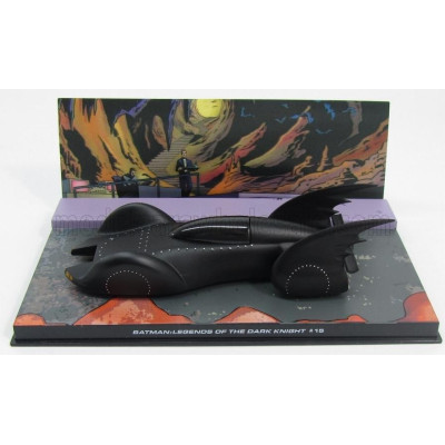 EDICOLA BATMAN BATMOBILE - LEGEND OF THE DARK KNIGHT 15 - MATT BLACK 1/43