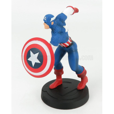 EDICOLA MARVEL CAPTAIN AMERICA FIGURE CM. 13.0 - BLUE RED WHITE 1/16