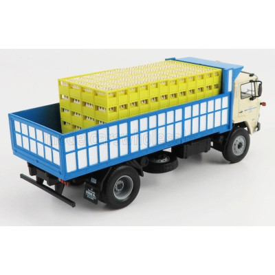 EDICOLA EBRO P260 TRUCK 2-ASSI 1976 - BEIGE WHITE BLUE 1/43
