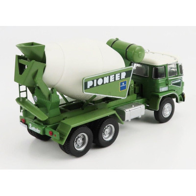 EDICOLA BARREIROS CENTAURO TRUCK CEMENT MIXER BETONIERA 3-ASSI 1968 - GREEN WHITE 1/43