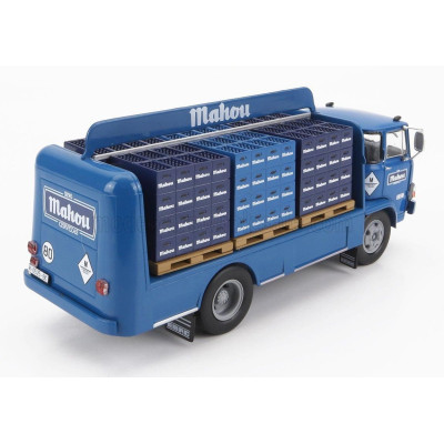 EDICOLA EBRO E-95 TRUCK PORTABOTTIGLIE MAHOU 2-ASSI 1976 - BLUE 1/43