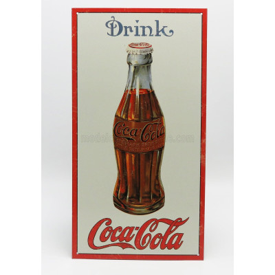 EDICOLA ACCESSORIES METAL PLATE - BOTTLE 1915 - WHITE RED 1/1