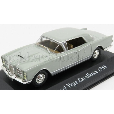 EDICOLA FACEL VEGA EXCELLENCE 1958 - GREY MET 1/43