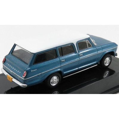 EDICOLA CHEVROLET VERANEIO S LUXE 1971 - BLUE MET WHITE 1/43