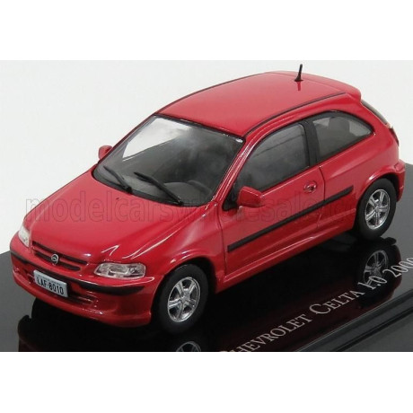 EDICOLA CHEVROLET CELTA 1.0 2000 - RED 1/43
