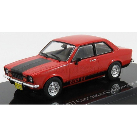 EDICOLA CHEVROLET CHEVETTE GPII 1977 - OPEL KADETT - RED BLACK 1/43