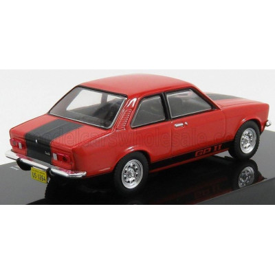 EDICOLA CHEVROLET CHEVETTE GPII 1977 - OPEL KADETT - RED BLACK 1/43