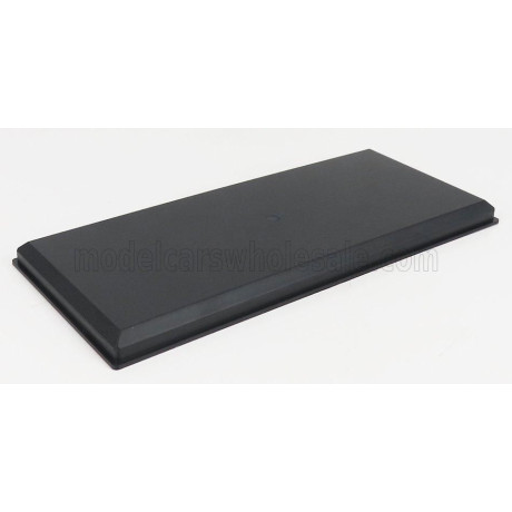 EDICOLA VETRINA DISPLAY BOX SOLO BASE - ONLY BASE - Lungh.LENGHT cm 26.2 X Largh.WIDTH cm 11.7 - BLACK 1/24