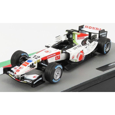 EDICOLA BAR F1  RA106 HONDA N 12 SEASON 2006 JENSON BUTTON - WHITE RED 1/43