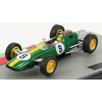 EDICOLA LOTUS F1  25 N 8 JIM CLARK SEASON 1963 WORLD CHAMPION - GREEN YELLOW 1/43