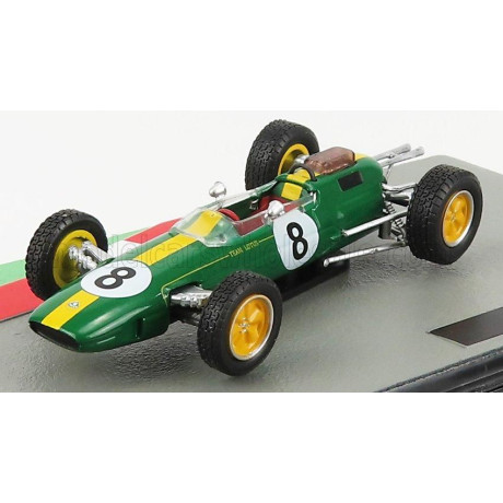 EDICOLA LOTUS F1  25 N 8 JIM CLARK SEASON 1963 WORLD CHAMPION - GREEN YELLOW 1/43