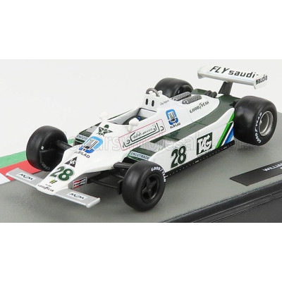 EDICOLA WILLIAMS F1  FW07 N 28 SEASON 1979 CLAY REGAZZONI - WHITE GREEN 1/43