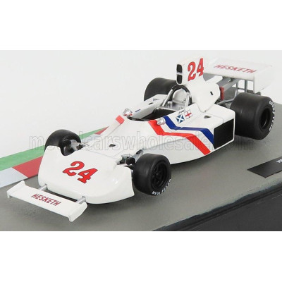 EDICOLA HESKETH F1  308B N 24 SEASON 1975 JAMES HUNT - WHITE 1/43