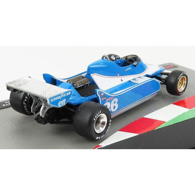 EDICOLA LIGIER F1  JS11 N 26 SEASON 1979 JACQUES LAFFITE - LIGHT BLUE WHITE 1/43
