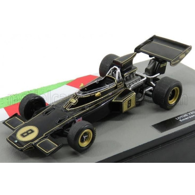 EDICOLA LOTUS F1  72D FORD JPS N 8 WORLD CHAMPION SEASON 1972 EMERSON FITTIPALDI - BLACK 1/43