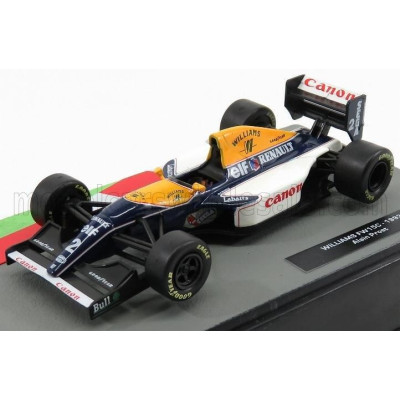 EDICOLA WILLIAMS F1  RENAULT FW15 ELF N 2 ALAIN PROST SEASON 1993 WORLD CHAMPION - BLUE YELLOW WHITE 1/43