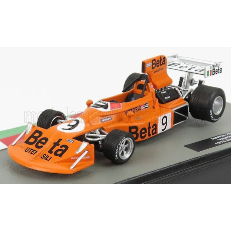 EDICOLA MARCH F1  751 BETA N 9 AUSTRIAN GP 1975 VITTORIO BRAMBILLA - ORANGE 1/43