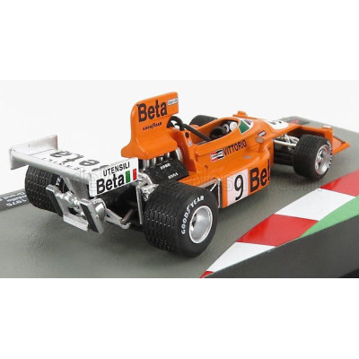 EDICOLA MARCH F1  751 BETA N 9 AUSTRIAN GP 1975 VITTORIO BRAMBILLA - ORANGE 1/43