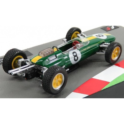 EDICOLA LOTUS F1  25 N 8 WORLD CHAMPION SEASON 1963 JIM CLARK - GREEN YELLOW 1/43