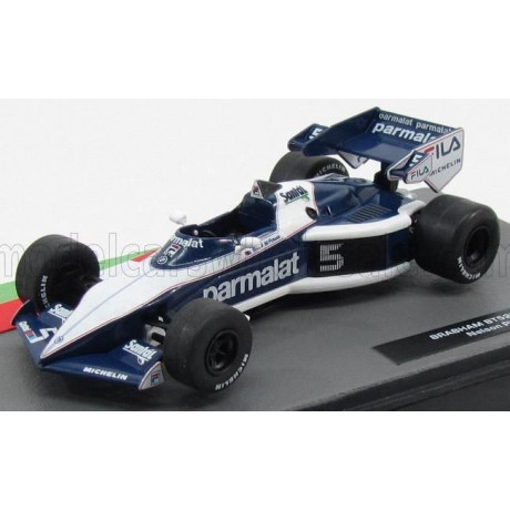 EDICOLA BRABHAM F1  BT52 BMW N 5 WORLD CHAMPION SEASON 1983 NELSON PIQUET - BLUE WHITE 1/43