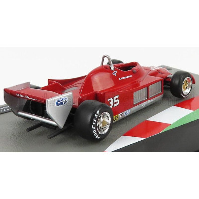 EDICOLA ALFA ROMEO F1  177 N 35 SEASON 1979 BRUNO GIACOMELLI - RED WHITE 1/43
