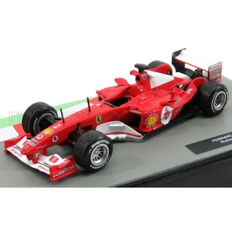 EDICOLA FERRARI F1  F2004 N 2 SEASON 2004 RUBENS BARRICHELLO - RED 1/43